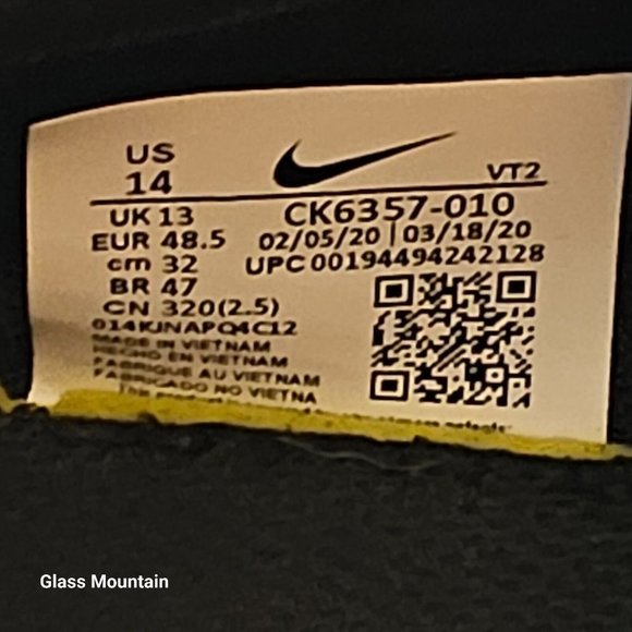 SOLD - Nike Renew Elevate Men's Black Basketball Sneaker Shoe CK6537-010 - Picture 9 of 10